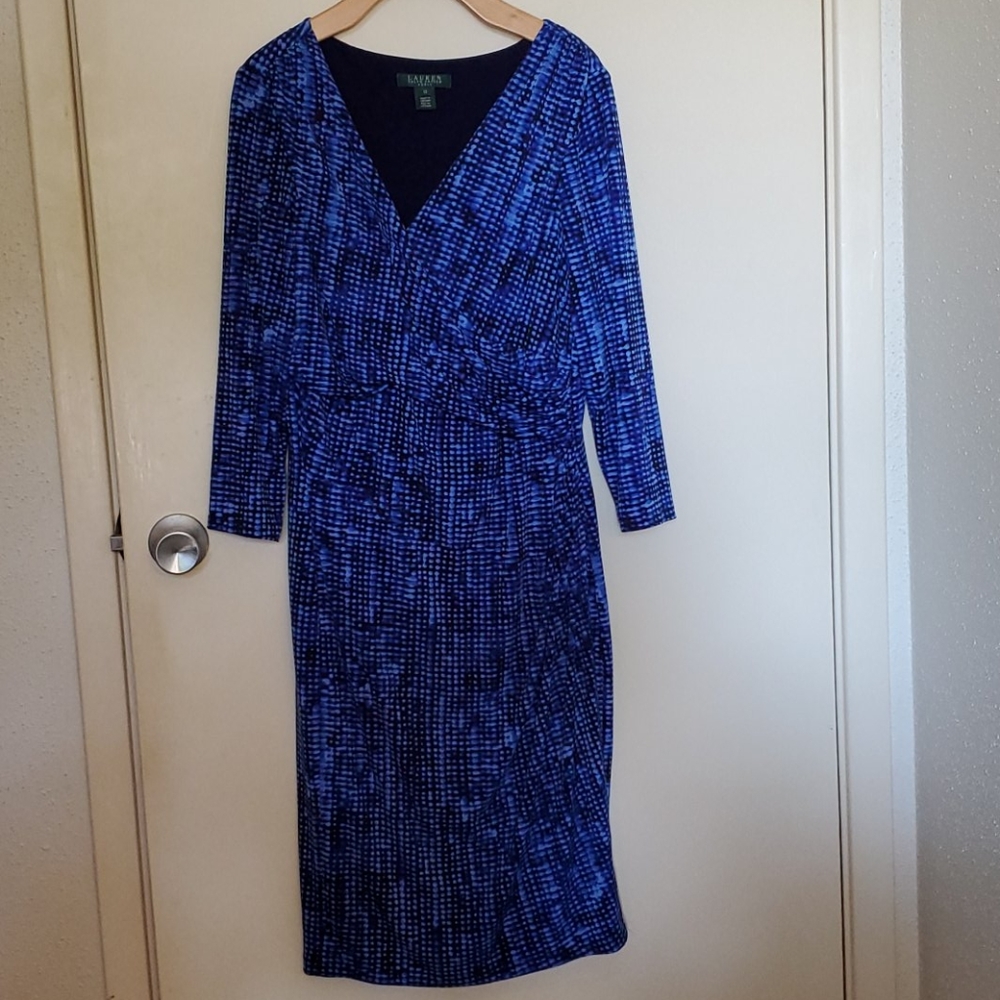 Lauren Ralph Lauren blue dress